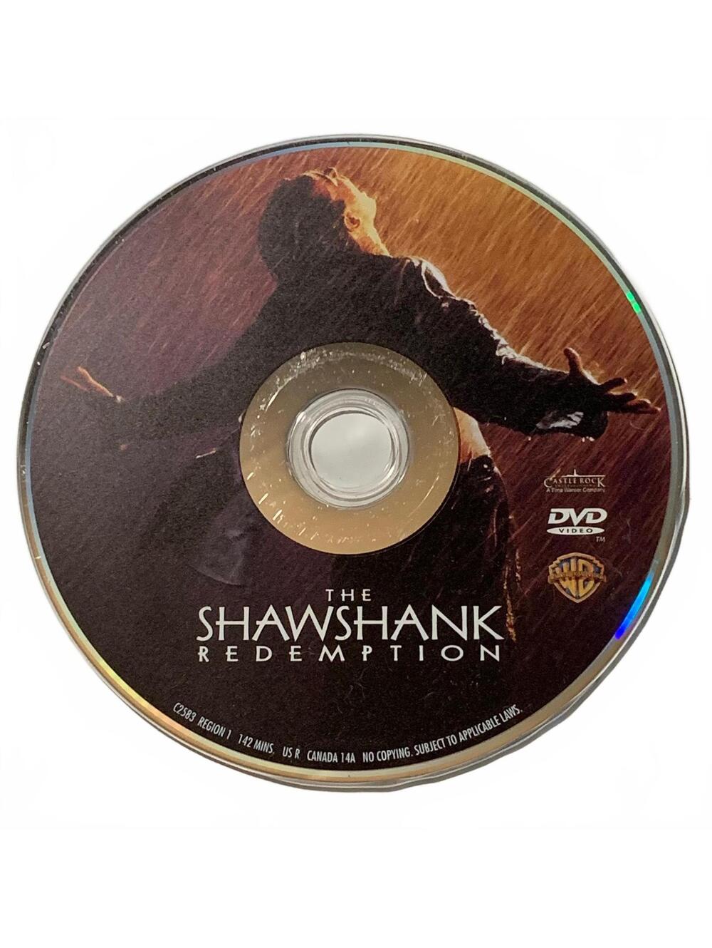 The Shawshank Redemption DVD Disc ink y